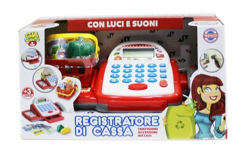 Registratore cassa con - x,